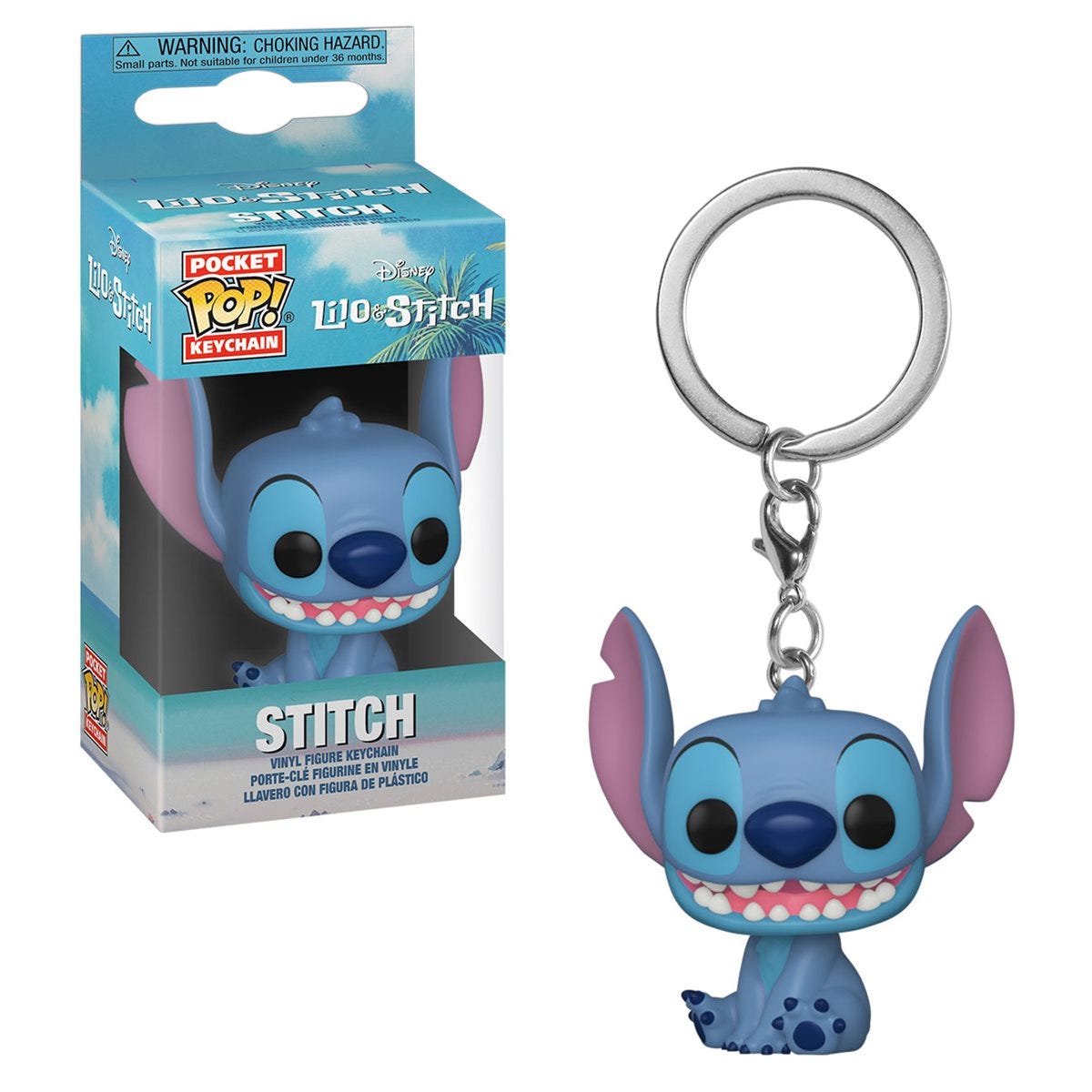 FUNKO POP KEYCHAIN LILO AND STITCH STITCH
