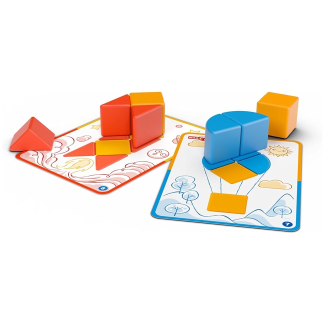 GEOMAG MAGICUBE RECYCLED BLOCKS AND CARDS 16-PIECES