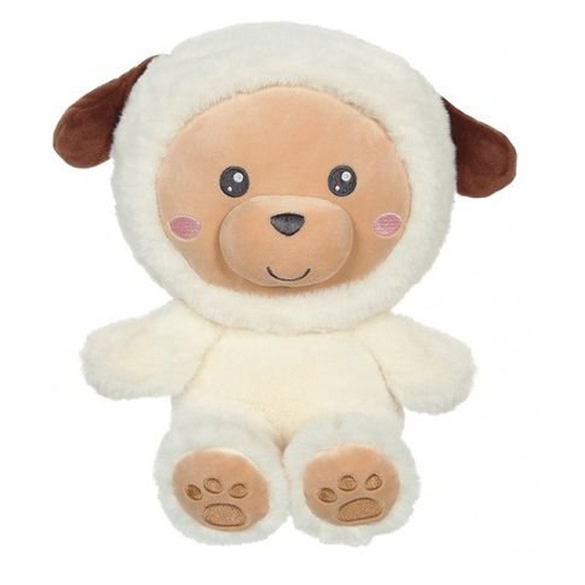 GIPSY 24CM  HOODY PETS BEAR SOFT ASSORTED PLUSH TOY