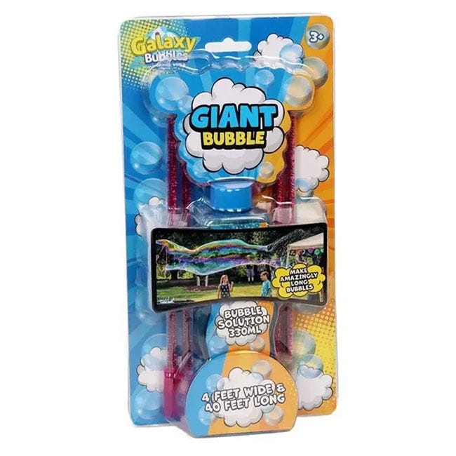 GALAXY BUBBLES DELUXE GIANT BUBBLE MAKING KIT