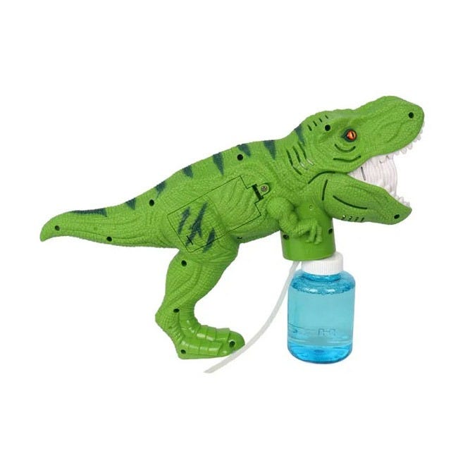 GALAXY BUBBLES DINO BUBBLE T-REX MACHINE WITH 5-BLOWER