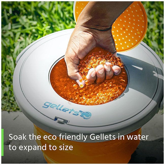 GEL BLASTER GELLETS 10K REFILL PACK - ARIES ORANGE