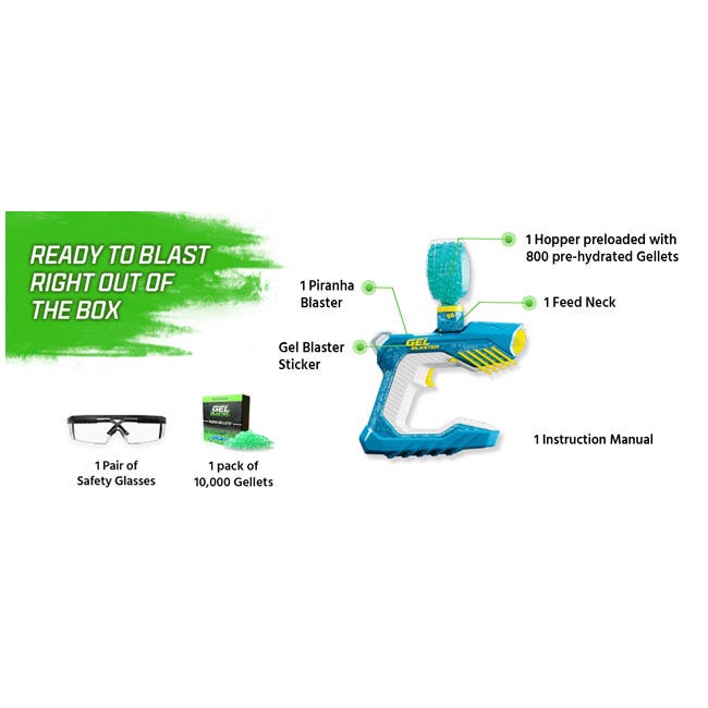 GEL BLASTER PIRANHA BLASTER