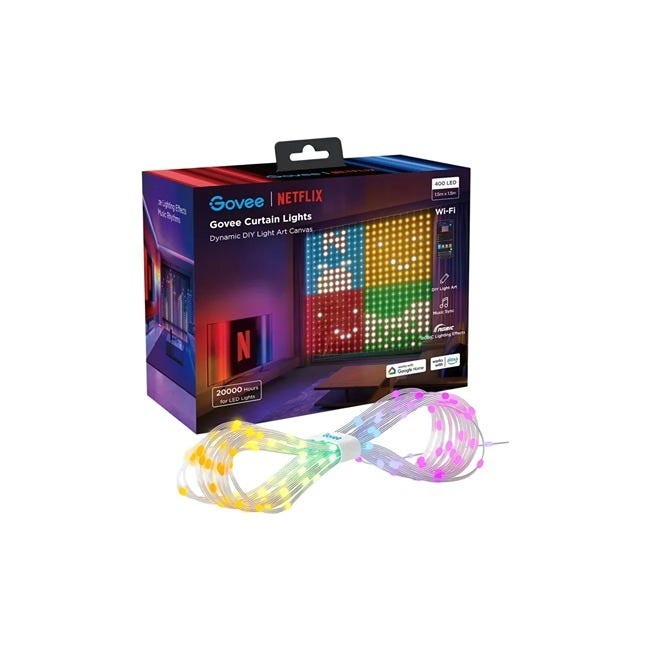 GOVEE CURTAIN LIGHT - H70BC