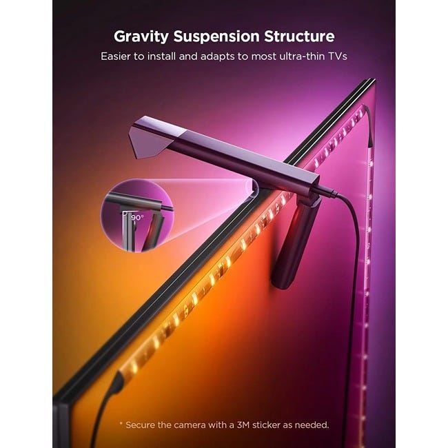 GOVEE ENVISUAL TV BACKLIGHT 3 LITE 75-85 INCH H60992D2