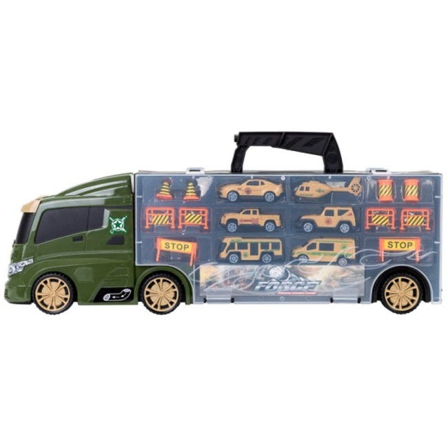 JINJIA TOYS TRUCK CARRY CASE - GREEN