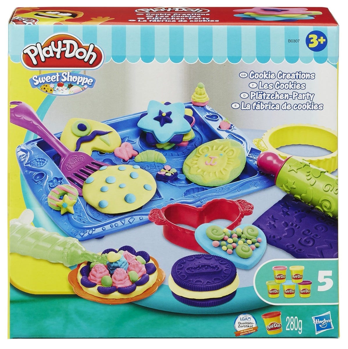PLAY-DOH SWEET SHOPPE COOKIES CREATIONS