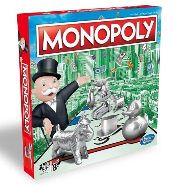 HASBRO MONOPOLY CLASSIC - ARABIC GAME