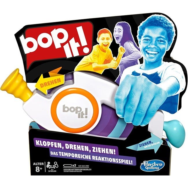HASBRO BOP IT ELECTRONIC GAME