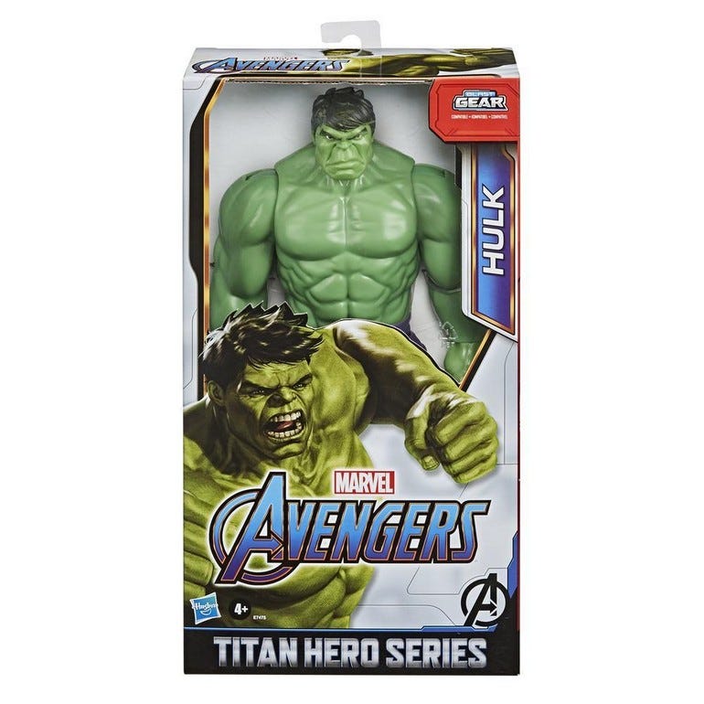 MARVEL AVENGERS TITAN HERO DELUXE - HULK