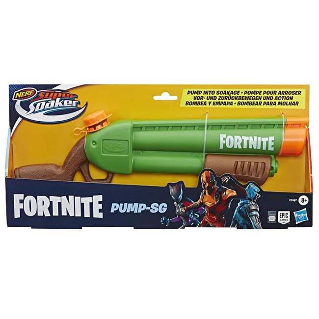 NERF FORTNITE PUMP SG WATER BLASTER