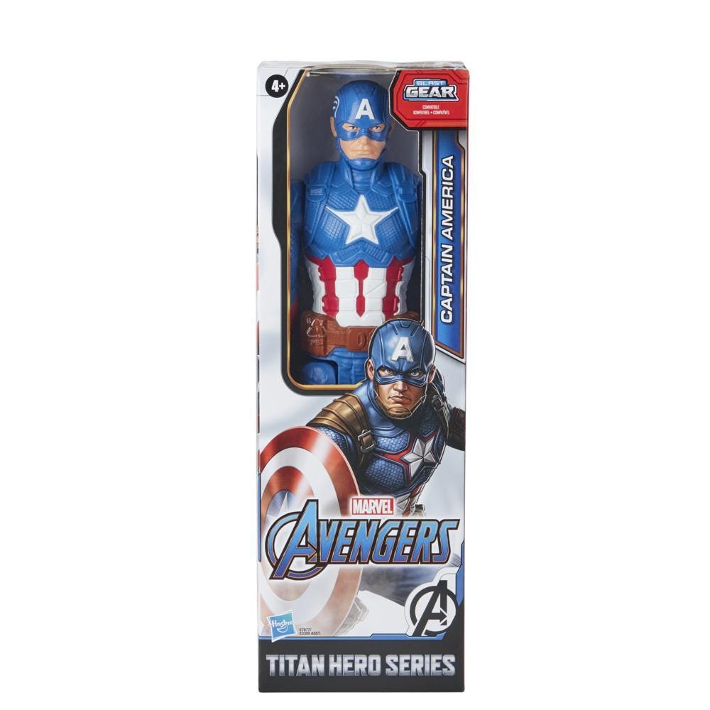MARVEL AVENGERS TITAN HERO DELUXE - CAPTAIN AMERICA