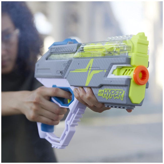 NERF HYPER RUSH 40 PUMP ACTION BLASTER