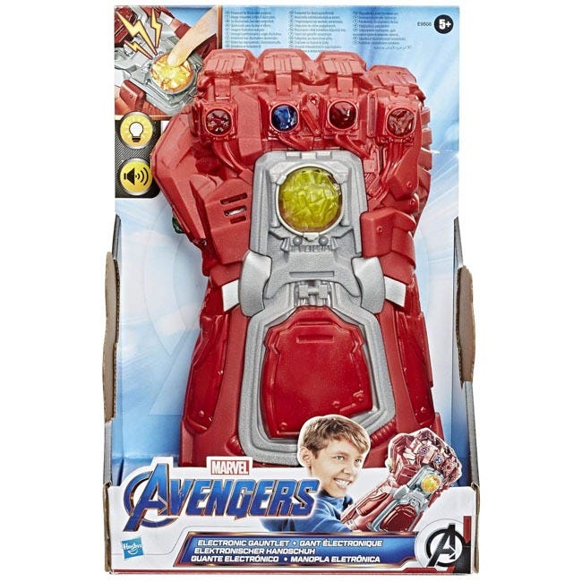 MARVEL AVENGERS ENDGAME RED INFINITY GAUNTLET