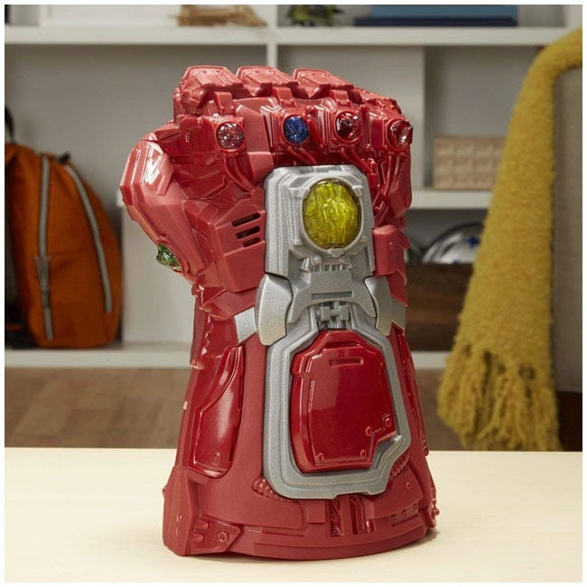 MARVEL AVENGERS ENDGAME RED INFINITY GAUNTLET