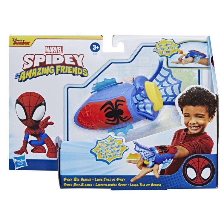 HASBRO MARVEL SPIDEY AND FRIENDS WEB SLINGER