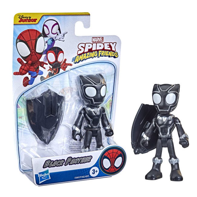 HASBRO SPIDEY AMAZING FRIENDS - BLACK PANTHER