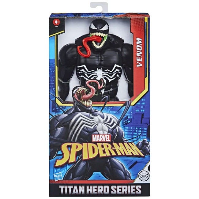 MARVEL SPIDERMAN TITAN HERO DELUXE VENOM ACTION FIGURE