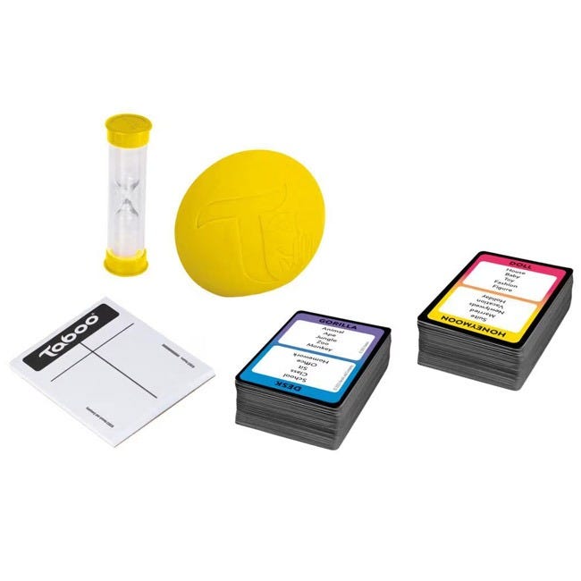 HASBRO TABOO WORD GUESSING GAME