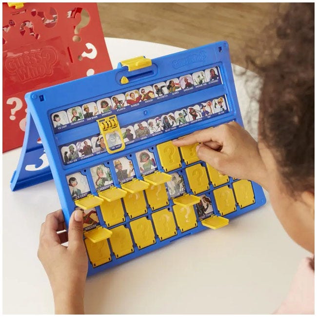 HASBRO GUESS WHO CARD GAME