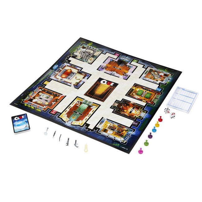 HASBRO CLUE BOARD GAME