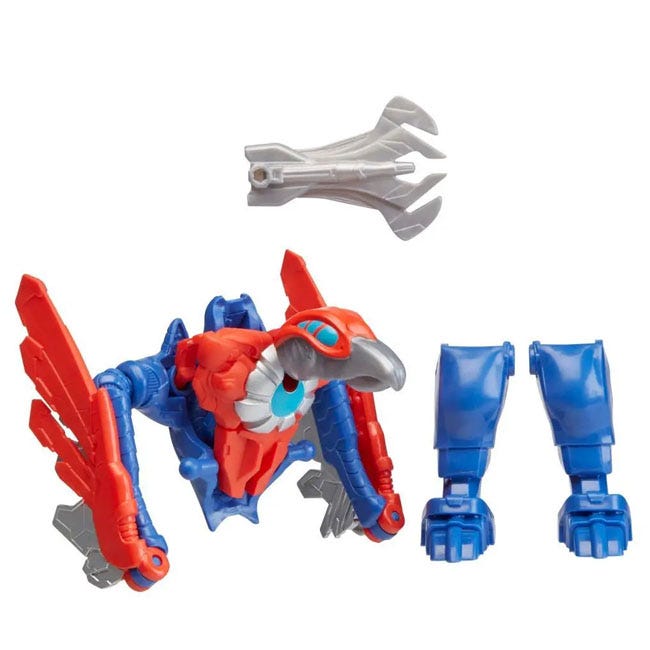 HASBRO MARVEL MECH STRIKE MECHASAURS CAPTAIN AMERICA REDWING