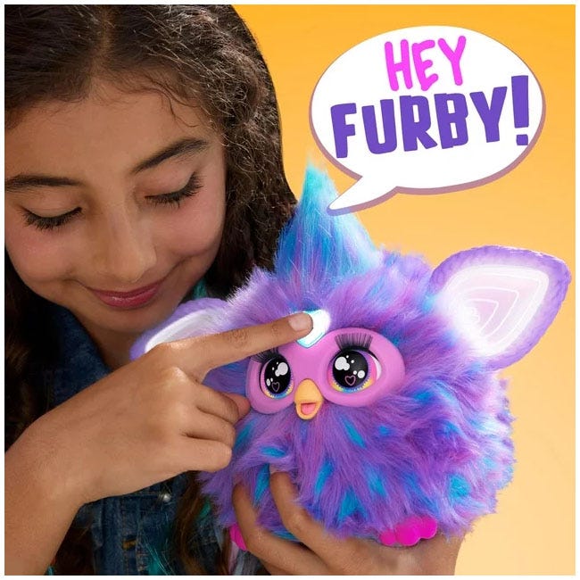 FURBY PURPLE PLUSH INTERACTIVE TOY