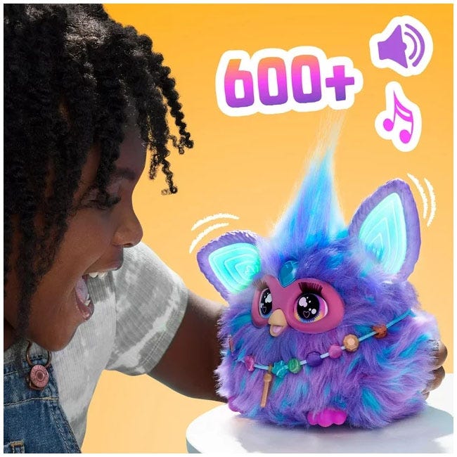 FURBY PURPLE PLUSH INTERACTIVE TOY