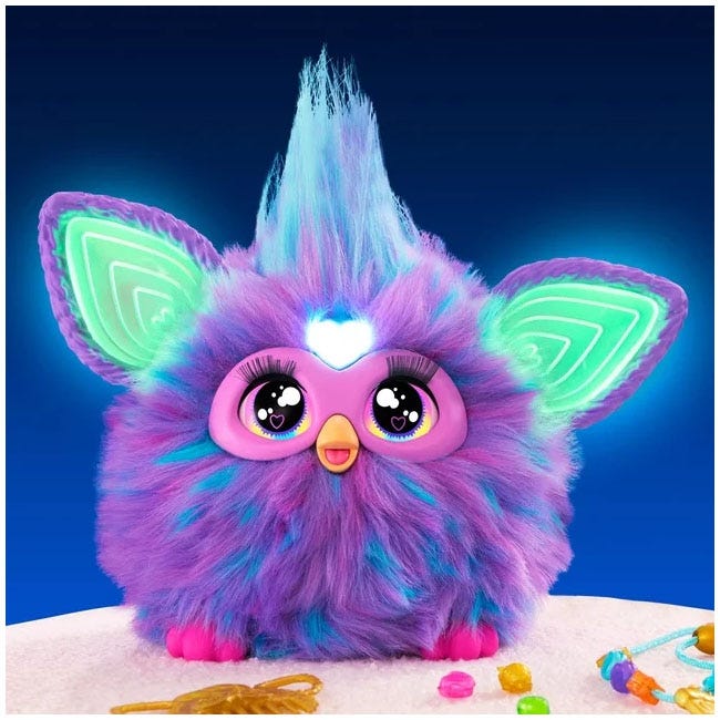 FURBY PURPLE PLUSH INTERACTIVE TOY