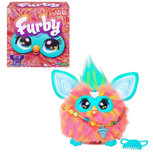 FURBY CORAL PLUSH INTERACTIVE TOY
