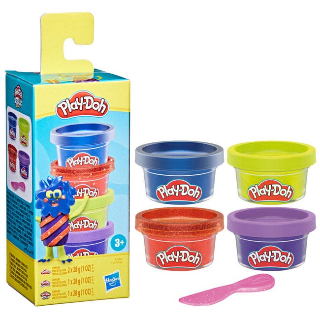 PLAY-DOH MINI COLOR PACK AST