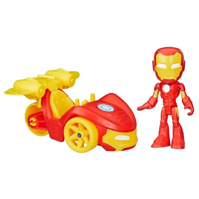 SPIDEY AND HIS AMAZING FRIENDS IRON RACER SET