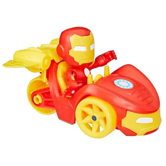 SPIDEY AND HIS AMAZING FRIENDS IRON RACER SET