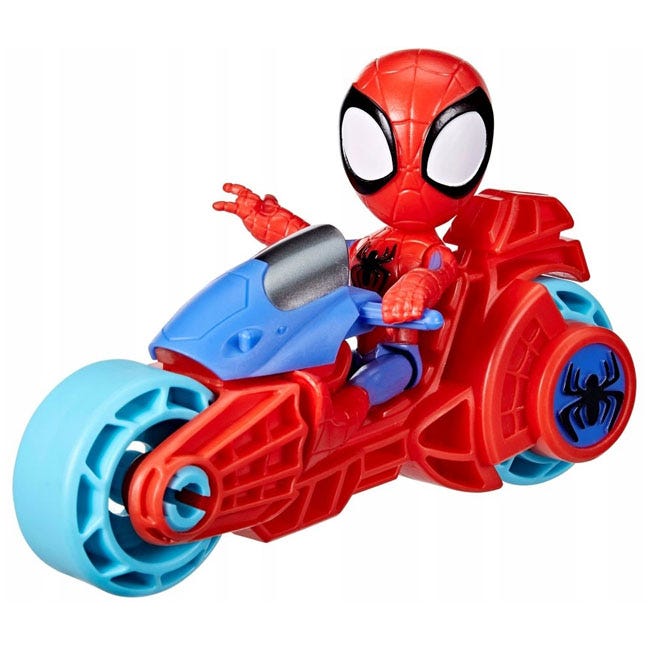SPIDEY AND HIS FRIENDS - SPIDERMAN SPIDEY MOTORCYCLE