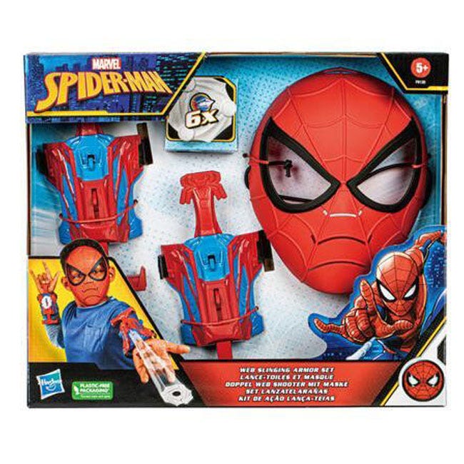 MARVEL SPIDERMAN WEB SLINGING ARMOR SET