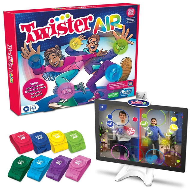 HASBRO TWISTER AIR GAME