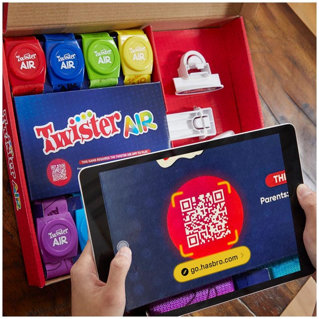 HASBRO TWISTER AIR GAME