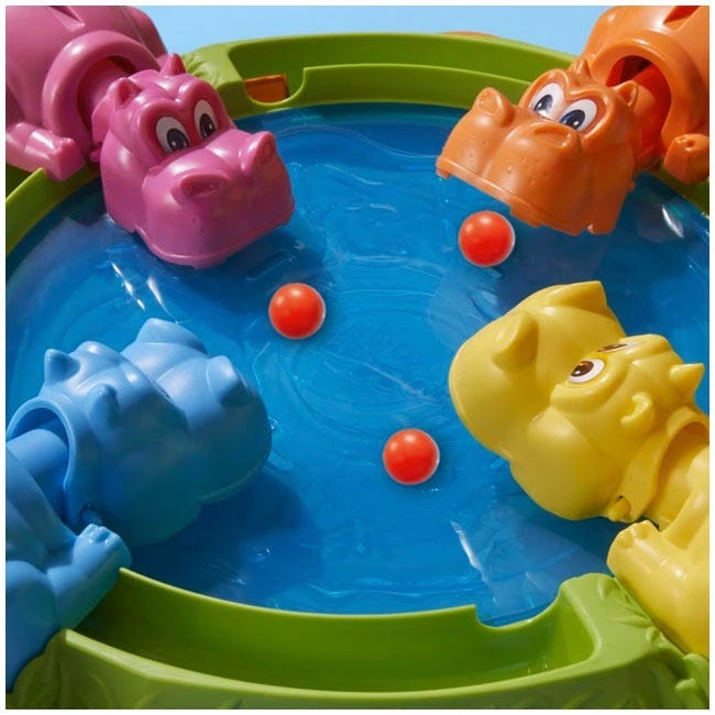 HASBRO HUNGRY HUNGRY HIPPOS GAME
