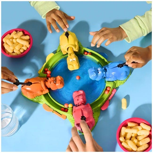 HASBRO HUNGRY HUNGRY HIPPOS GAME