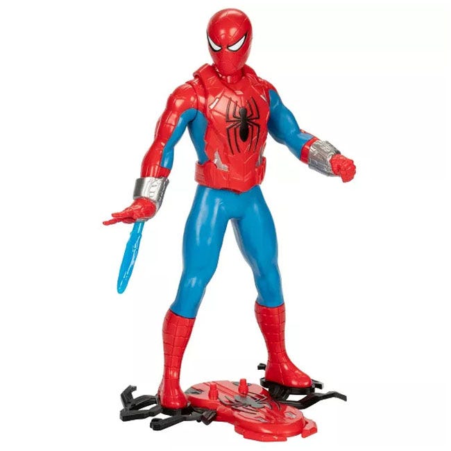 MARVEL THWIP BLAST SPIDERMAN ACTION FIGURE