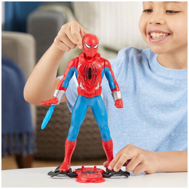 MARVEL THWIP BLAST SPIDERMAN ACTION FIGURE
