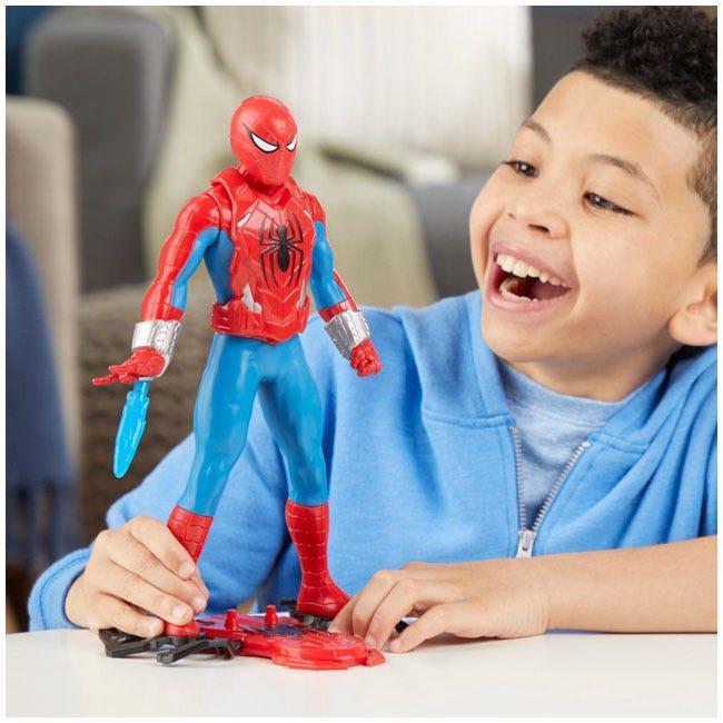 MARVEL THWIP BLAST SPIDERMAN ACTION FIGURE