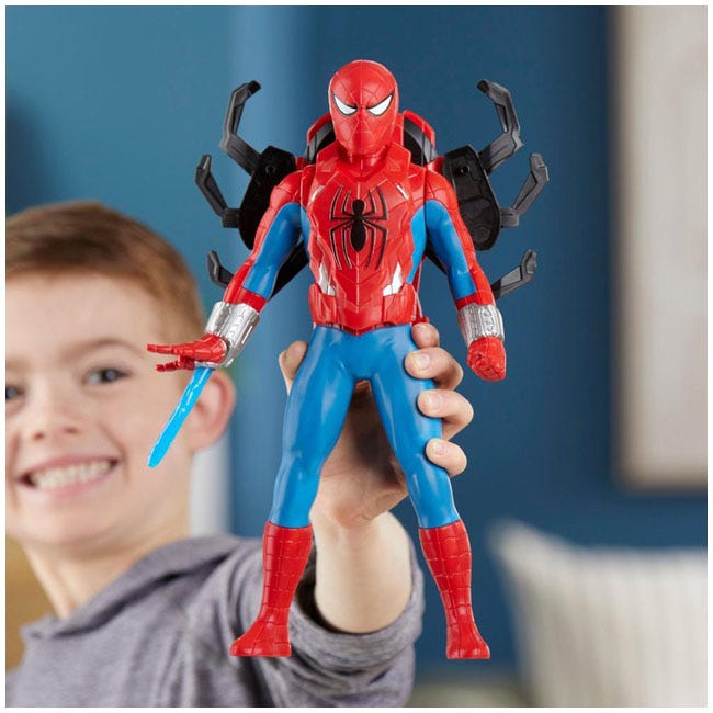 MARVEL THWIP BLAST SPIDERMAN ACTION FIGURE