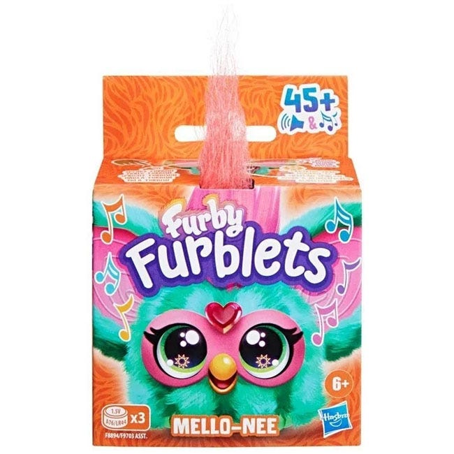 FURBY FURBLETS MELLO NEE SUMMER CHILL MINI ELCTRONIC PLUSH