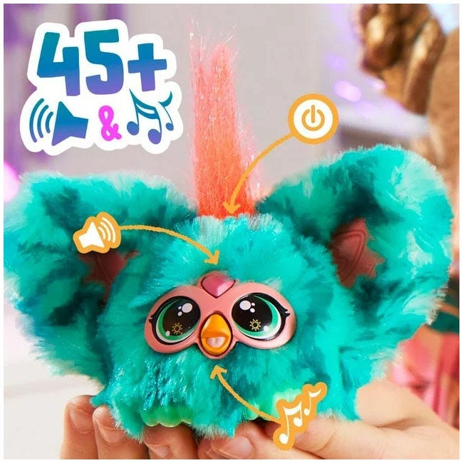 FURBY FURBLETS MELLO NEE SUMMER CHILL MINI ELCTRONIC PLUSH