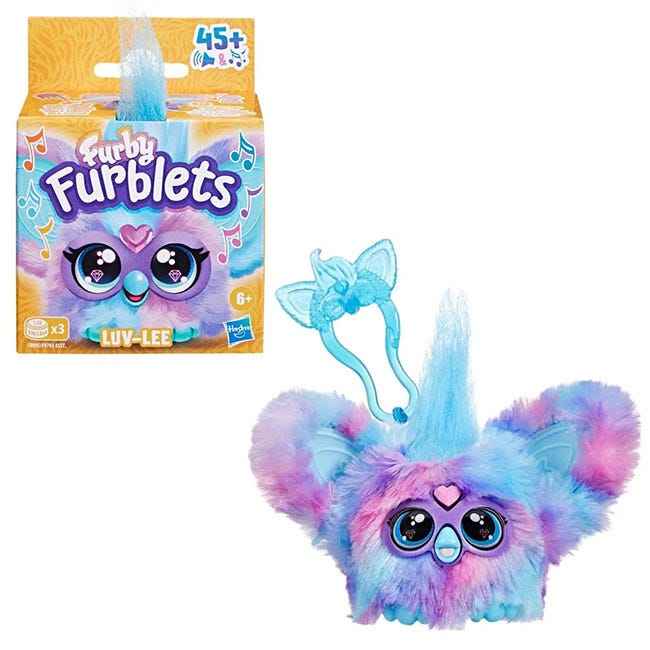 FURBY FURBLETS LUV LEE POP MINI ELECTRONIC PLUSH