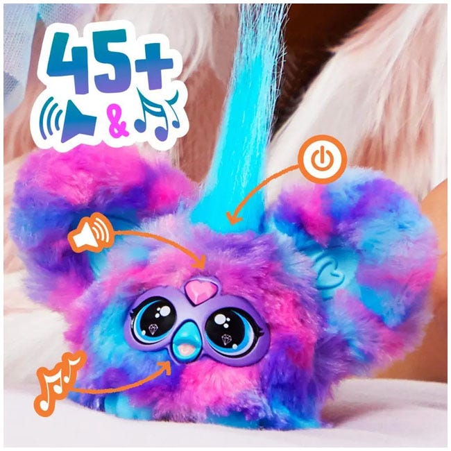 FURBY FURBLETS LUV LEE POP MINI ELECTRONIC PLUSH