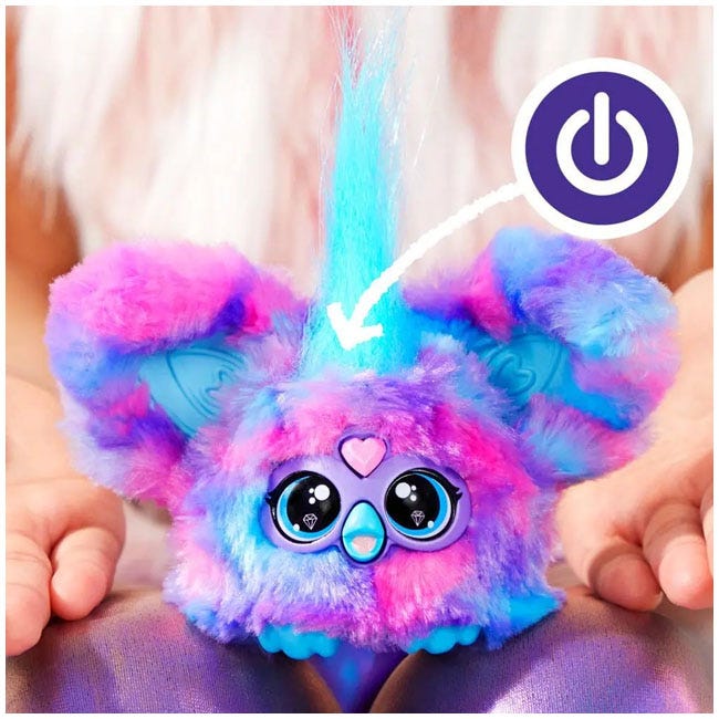 FURBY FURBLETS LUV LEE POP MINI ELECTRONIC PLUSH