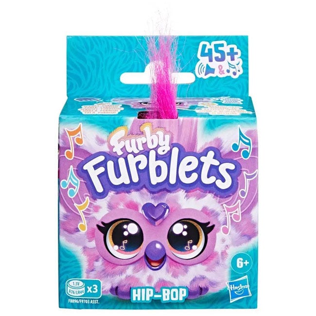 FURBY FURBLETS HIP HOP MINI ELECTRONIC PLUSH