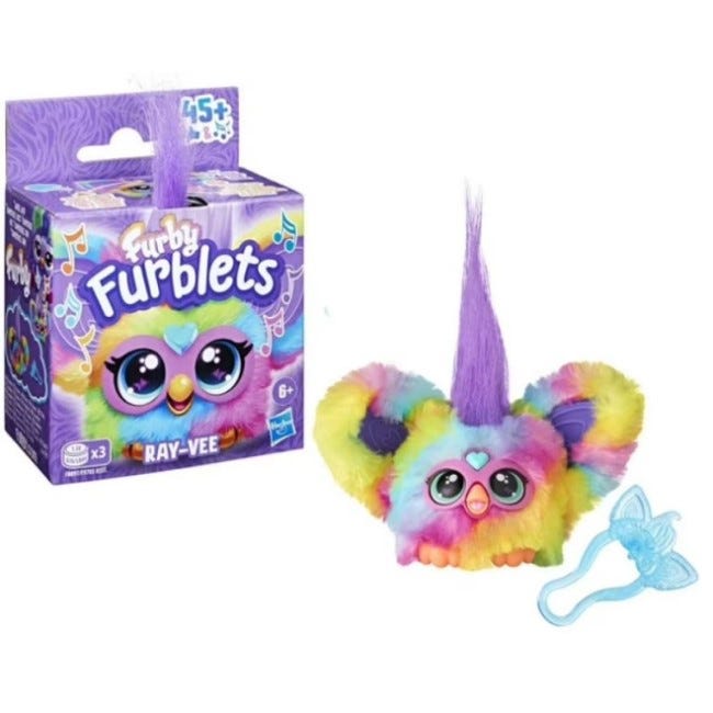 FURBY FURBLETS RAY-VEE MINI ELECTRONIC PLUSH